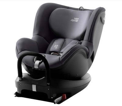 BRITAX RÖMER DUALFIX 2 R Kindersitz 360° drehbar 0-18kg Storm Grey Gruppe 0+/1