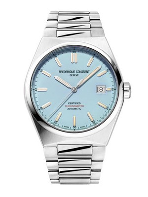 Frederique Constant Men's Chronometer Automatic Silver Watch 39 MM FC-303LB3NH6B