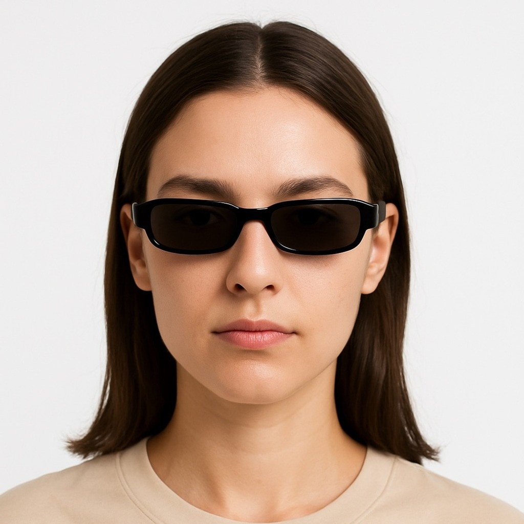 Sergio Tacchini Sunglasses – Rectangular Black Fr… - image 1