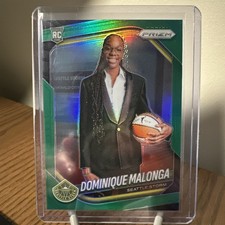 2025 Panini Prizm WNBA Dominique Malonga Rookie Green Prizm Seattle Storm RC  