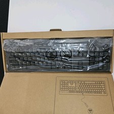 HP 125 Wired Keyboard US Black TPA-P001K Clean