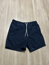 Lands End Dark Blue Swim Trunks Men  s Size S