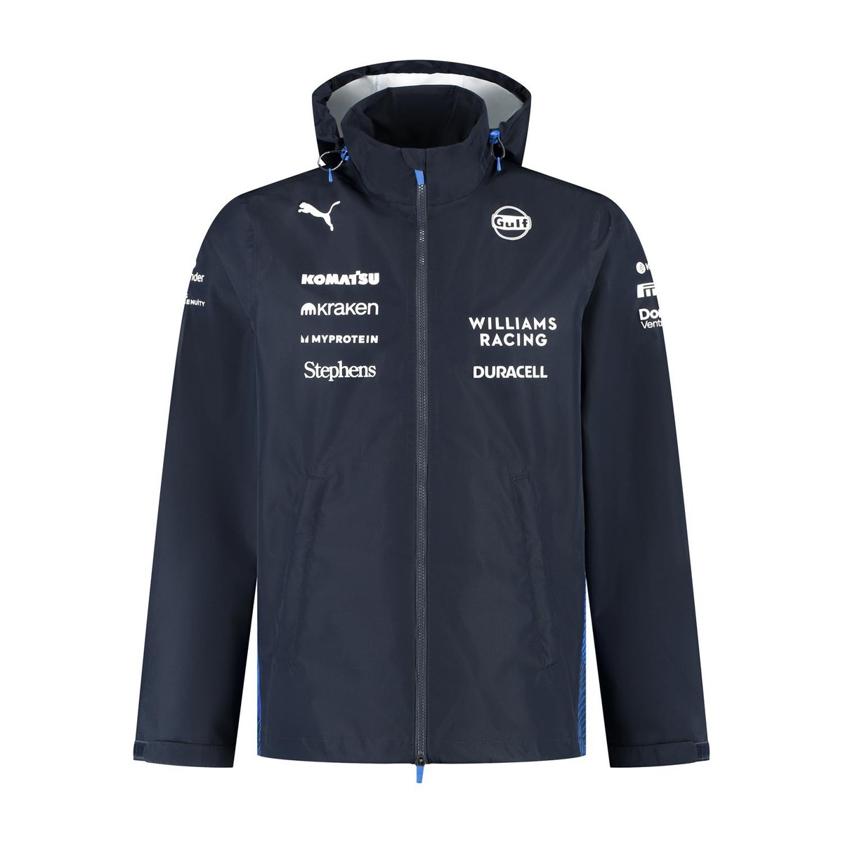 ジャケット・アウター F1 Williams Racing Rain Jacket M 2025 Williams F1 Racing Men's Team Rain Jacket (M) | eBay