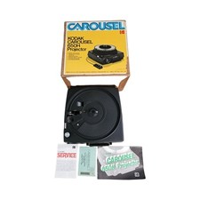 Kodak Carousel 650H Slide Projector w/ Box  Manual   Untested   Looks Good