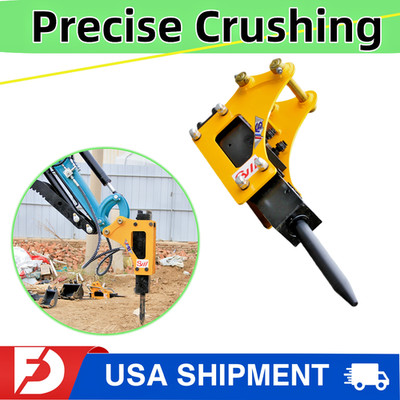 Hydraulic Hammer Breaker Hammer For 1.5-2 Ton Mini Excavator Attachment Stock