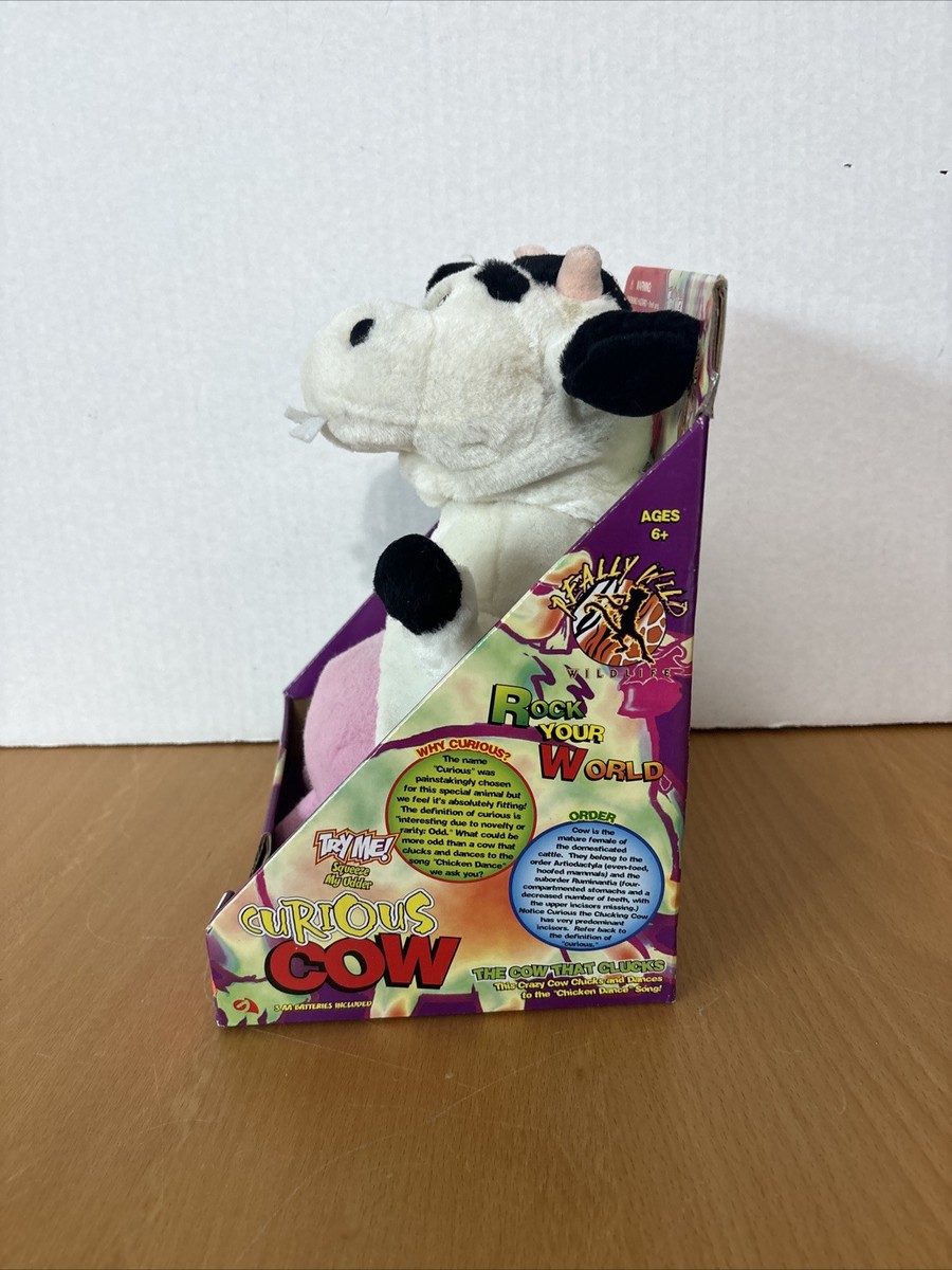 cowcowさま専用 2002 Gemmy Curious Cow Dances & Clucks to Chicken Dance Animated