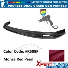 Fits 92-96 Honda Prelude Coupe Mugen Painted R508p Front Bumper Lip Spoiler Pu