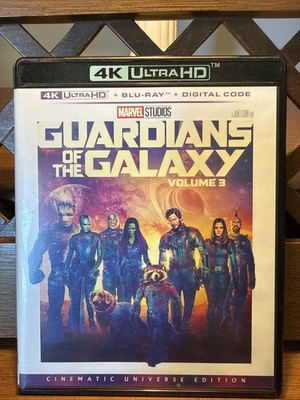 Guardians Of The Galaxy: Vol 3 4k UHD (4K Disc Only!) NO Blu-ray! NO digital!