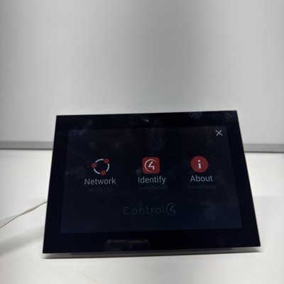 Control 4 C4-WALL7-1-BL 7'' In-Wall Touch Screen with Camera - Black