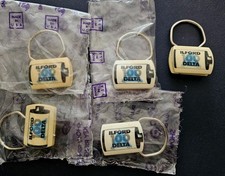 Lot of 5 NEW in Baggie Ilford Delta Film Promo Keyring From York PA Dealer NOS