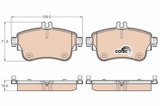 Bremsbelagsatz Scheibenbremse COTEC TRW GDB1933 f&uuml;r MERCEDES W176 W242 CLA W246