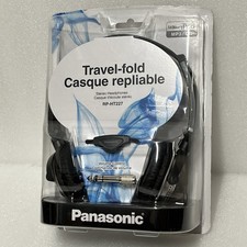 New Panasonic RP-HT227 Headband Headphones Travel Folding On Ear For iPod MP3 CD