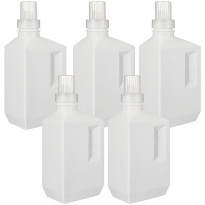 5 Pcs Waschmittelspender Flüssigwaschmittel Nachfüllbare Flaschen