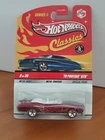 Hot Wheels Classics Series 5 #8/30 '70 Pontiac GTO in Magenta - Redline 5 Spokes