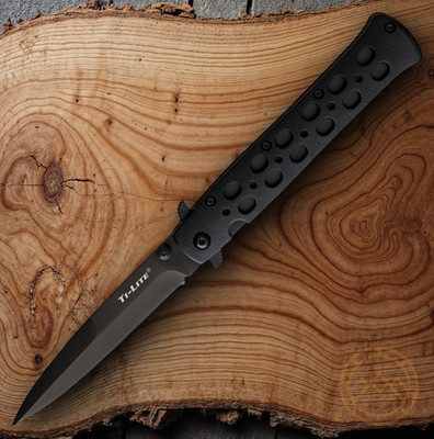 Cold Steel Ti-Lite Linerlock Folding Knife 4'' AUS-8A Steel Blade Zytel Handle