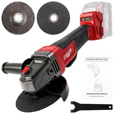 Cordless Angle Grinder Compatible Milwaukee 18V Battery 4-1/2" to 5" Brushless