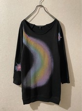 MARC JACOBS L/S Milky Way Cotton Sweat Dress Black XS