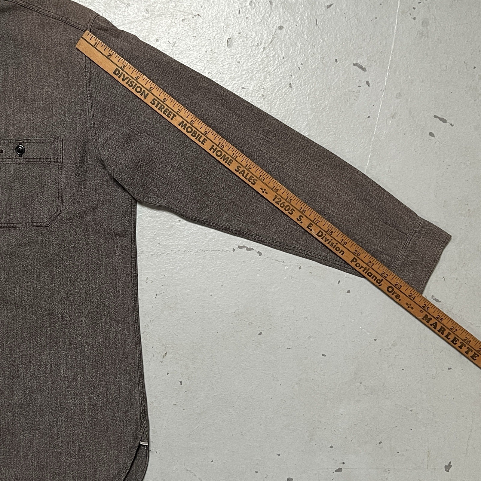 Buzz Rickson Selvedge Chambray Work Military Styl… - image 5
