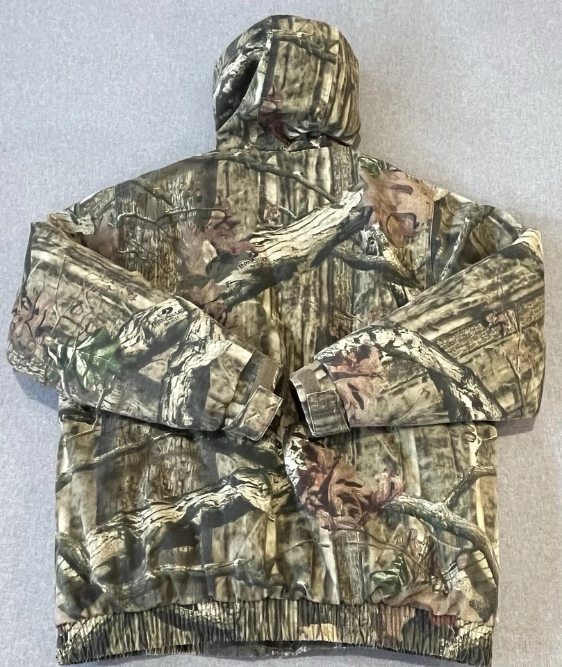 Mossy Oak Break Up Infinity Camo Full Zip Jacket Size Large - Image 2 of 4