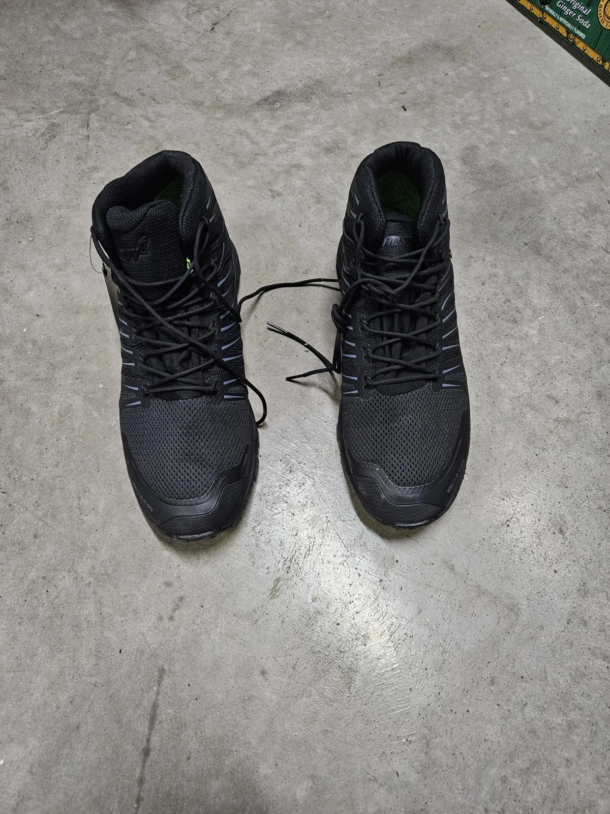 Inov-8 Men's Roclite G 345 GTX Gore-Tex Waterproof Hiker Black 000802 Sz 12