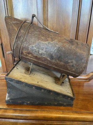 Vintage Metal Bee Hive Smoker Puffer Rusty Needs Repair
