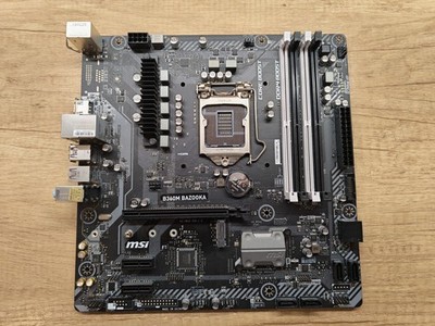 MSI B360M BAZOOKA Mainboard (Sockel LGA1151v2) + I/O-Blende