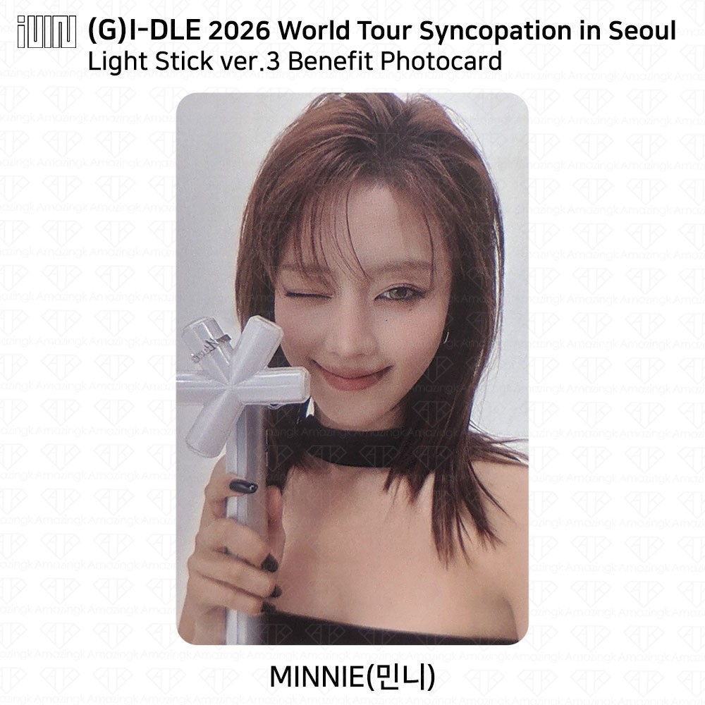 i-dle idle 2026 World Tour Syncopation In Seoul MD Light Stick ver