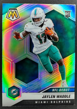 2021 Panini Mosaic - Rookie Variations Jaylen Waddle #248-V Silver Prizm (RC)