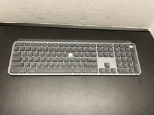 Logitech MX Keys S for Mac, Wireless Keyboard, Fluid, Space Grey NO DONGLE 