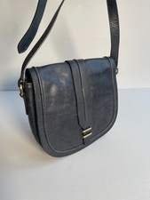 Linea cross body bag VGC messenger navy leather classic handbag