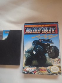 Bigfoot (Nintendo Entertainment System, 1990) NES Aklaim No Manual 