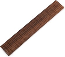 StewMac Slotted Fingerboard for Ukulele, Indian Rosewood, tenor scale