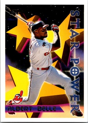 1996 Topps Albert Belle  STP 223 Cleveland Indians