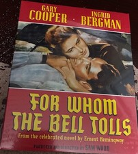 FOR WHOM THE BELL TOLLS BLU-RAY NEW SEALED GARY COOPER, INGRILD BERGMAN