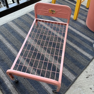 Vintage Amsco Doll E Bed Pink Frame 