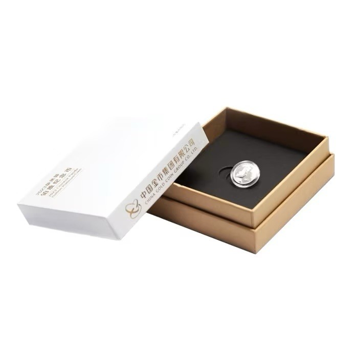 China 2023 100 Yuan 3 Gram Platinum Panda Proof Coin (Box and COA)