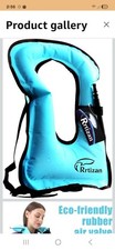 Rrtizan Snorkel Vest, Adults Portable Inflatable Swim Vest Jackets for Snorkelin