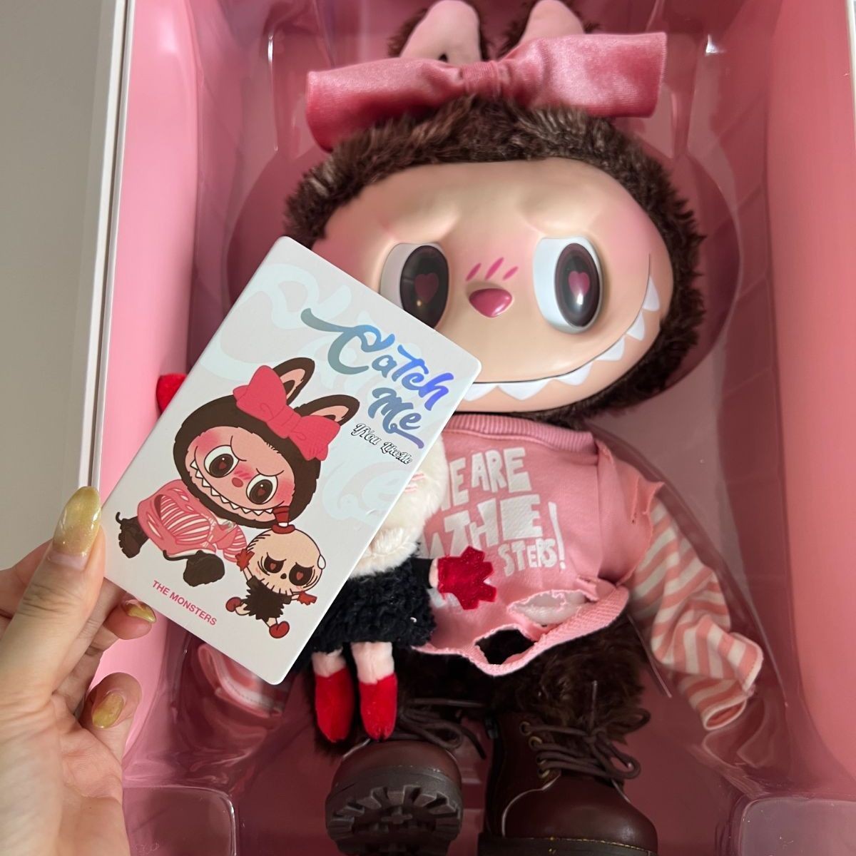 POP MART Labubu & Tycoco Catch Me If You Like Me Plush Doll Secret
