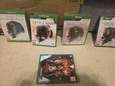 DARK PICTURES GAME BUNDLE WITH THE QUARRY FOR XBOX- Part Sealed/brand New