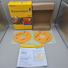 Rosetta Stone TOTALe Japanese Language Learning Tutor Level 1-3 For Win/Mac