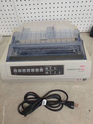 Nice Okidata OKI 320T Turbo Dot Matrix Printer Good Used Condition 