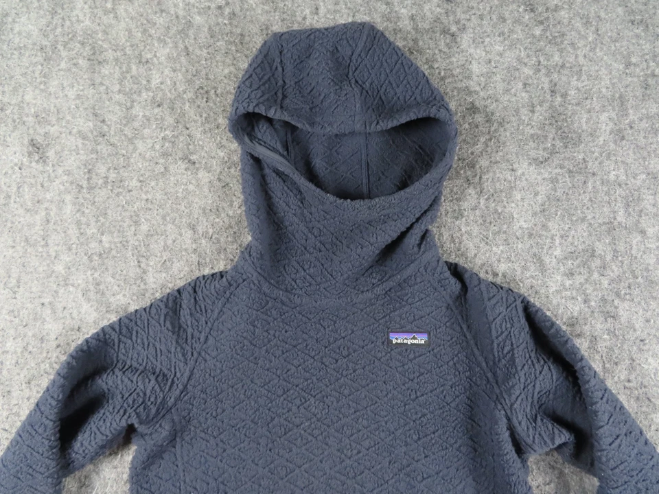 Sudadera con Capucha Patagonia Mujer XS Azul Polar Diamante Capra Sudadera con Capucha Pullover Foto 2 de 4