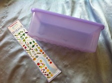 Tupperware Prima Klima A113 Gemüsenox lila klimaoase Gemüsekiste 1,6 Obstkiste