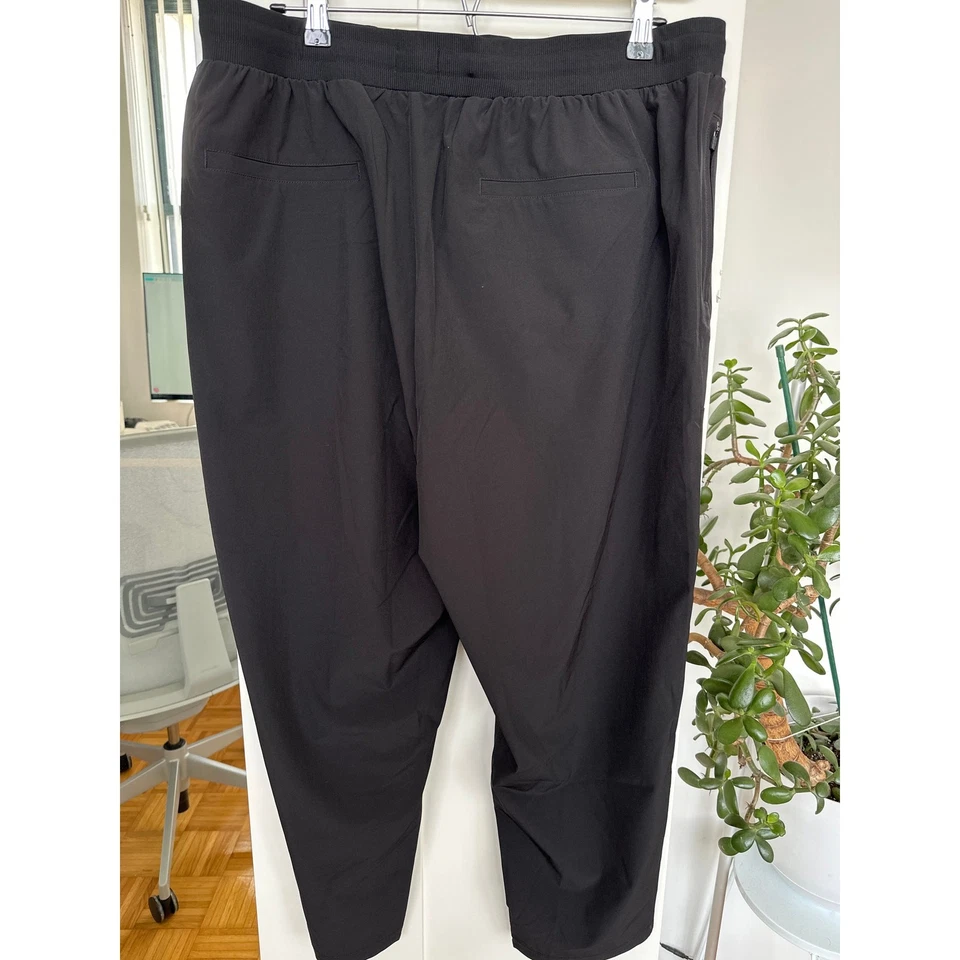 Lou & Grey NWT Black Comfort Stretch Lightweight Straight Leg Pants, XL - Image 3 of 4