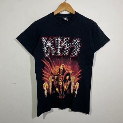 T-Shirt Hard Rock Vintage Kiss (Fruit Of The Loom)