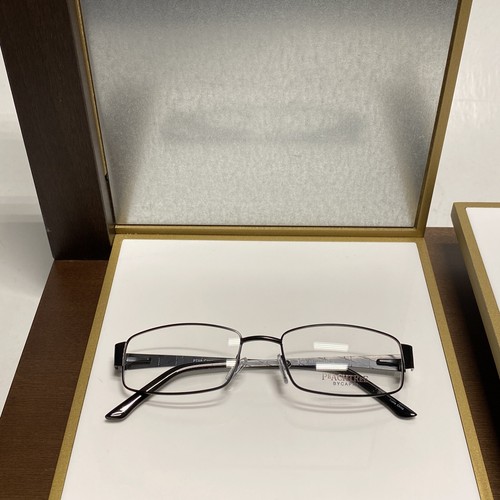 Capri Peachtree PT88 Black 55-20-145 Full Rim Metal Eyeglasses Frame - Picture 7 of 9