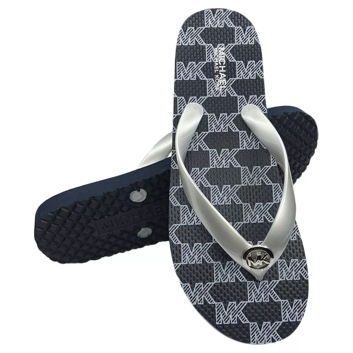 Michael kors on sale sandals womens navy