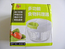 Multi-Functional Food Chopper Vegetable Fruit Slicer/ Dicer 16OZ Container NEW
