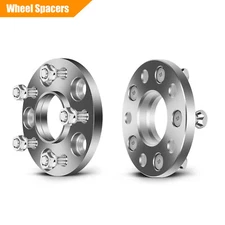2x Wheel Spacers 5x114.3 or 5x4.5 15mm 12x1.25 For Infiniti FX35 G37 66.1 CB US