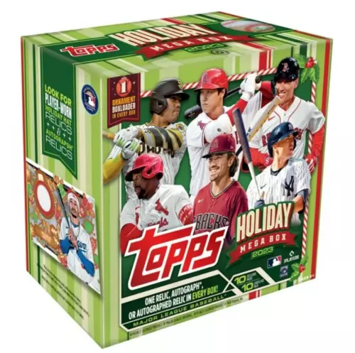 2023 Topps Holiday Mega Box Baseball Unopened Sealed Box